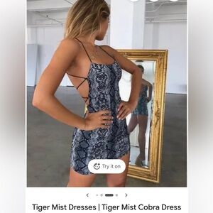 Tiger Mist Cobra Dress